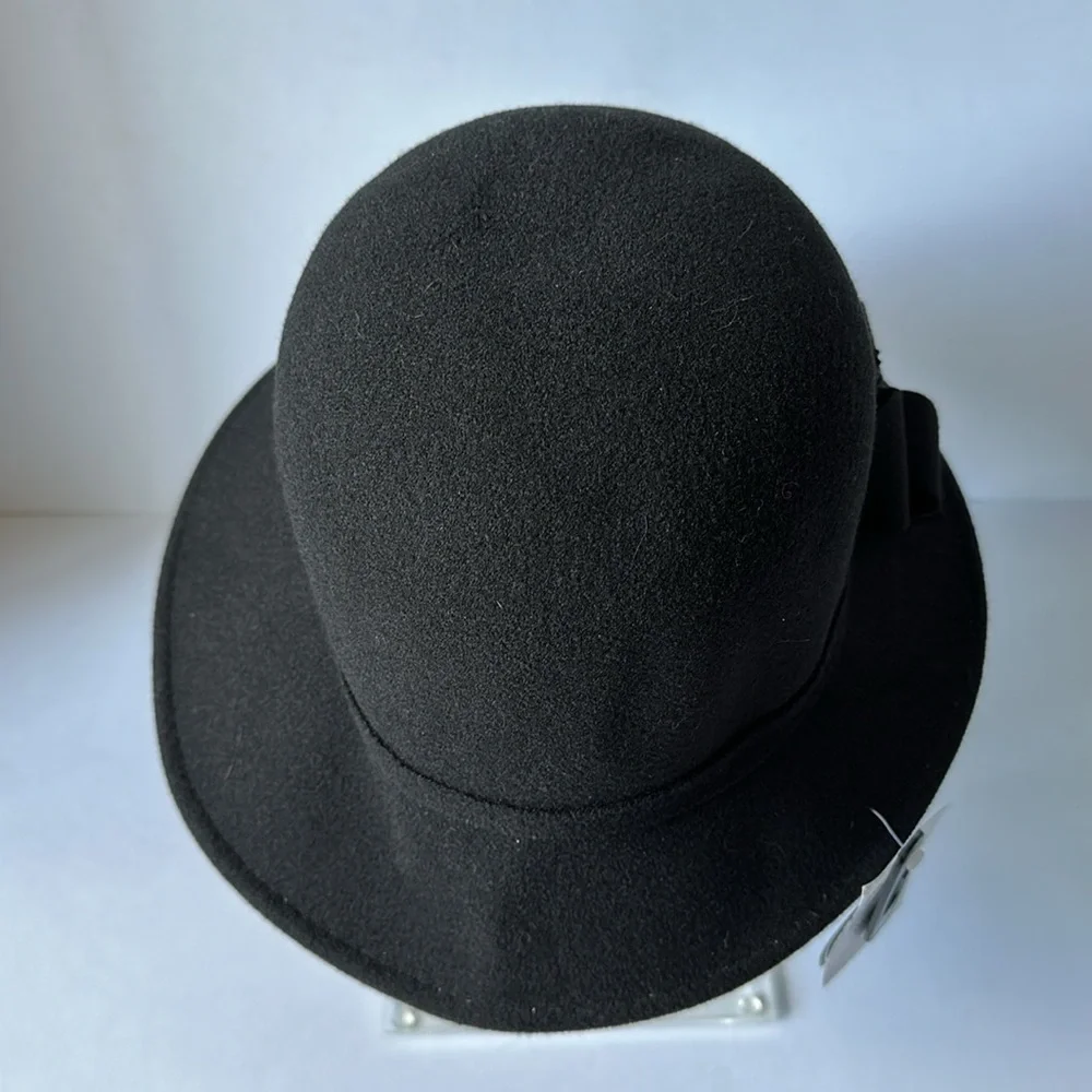 NWT SCALA Black Bucket Hat